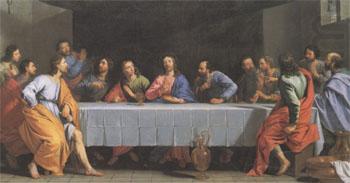 La Petite Cene (The Last Supper) (san 05), Philippe de Champaigne